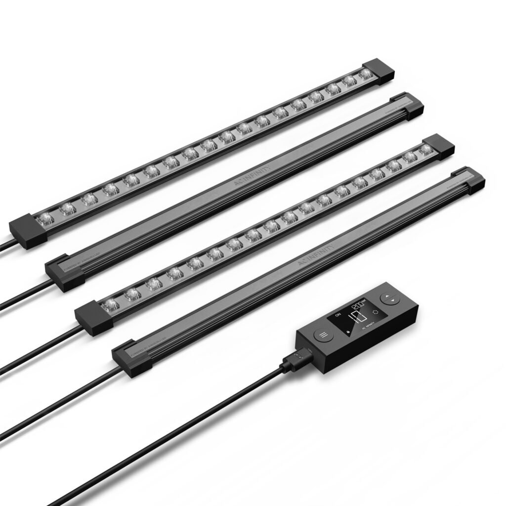 IONBEAM S16, barras de luz LED de espectro completo para cultivo, Samsung LM301H EVO, 41 cm.