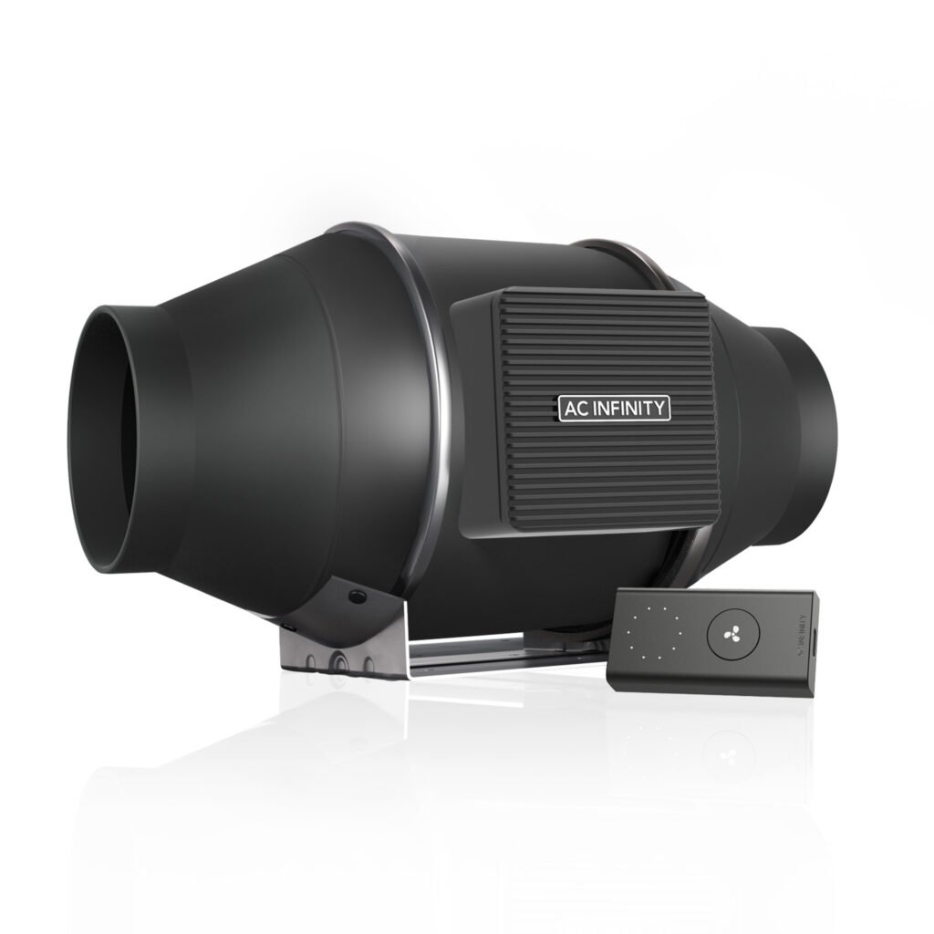 CLOUDLINE PRO S4, sistema de ventilación en línea silenciosa con controlador de velocidad, 4 pulgadas