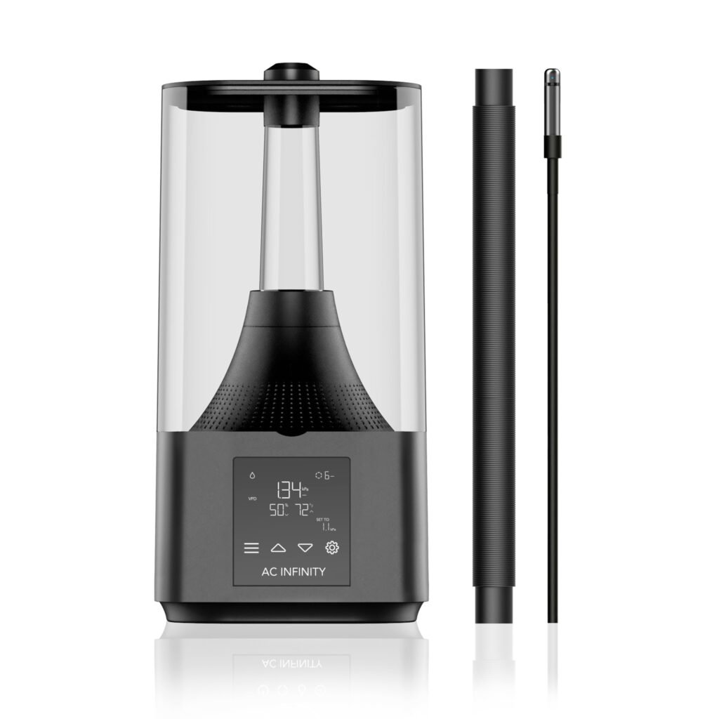 CLOUDFORGE T3, Humidificador ambiental para plantas, 4,5 L, controles inteligentes, vaporización dirigida