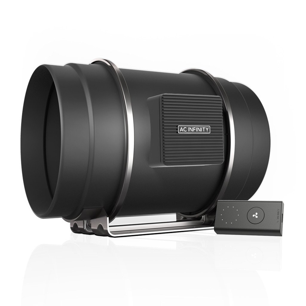 CLOUDLINE PRO S8, sistema de ventilación en línea silenciosa con controlador de velocidad, 8 pulgadas.